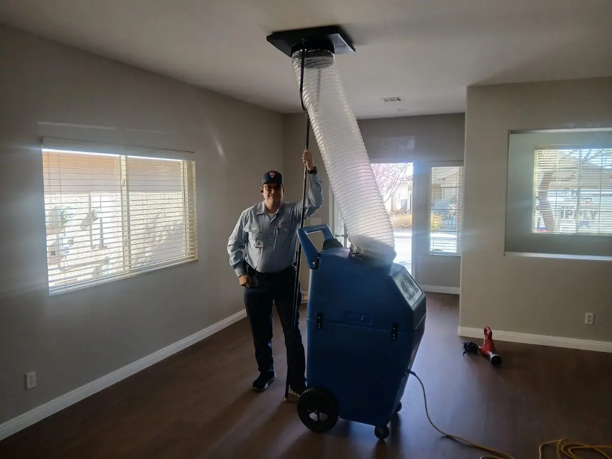 Professional Dryer Vent Cleaning work inside a Lisle home